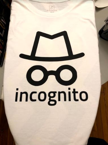 incognito shirt